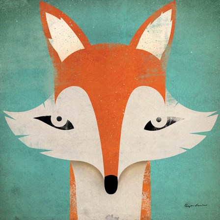 Fox by Ryan Fowler art print