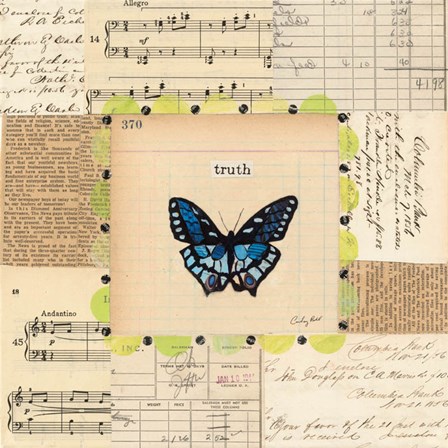 Truth Butterfly by Courtney Prahl art print