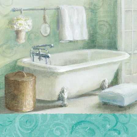 Refresh Bath Border I by Danhui Nai art print