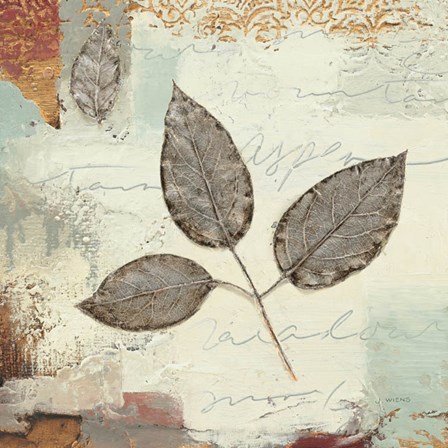 Silver Leaves II by James Wiens art print