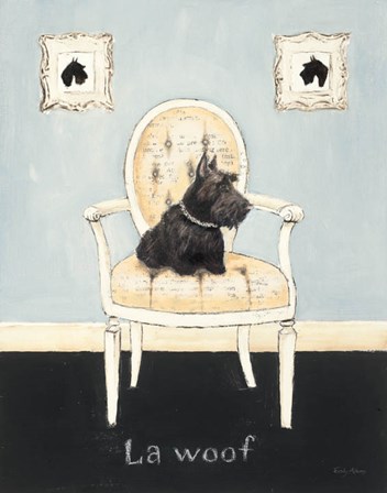 La Woof by Emily Adams art print