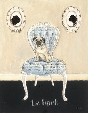 Le Bark by Emily Adams art print