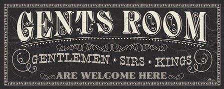Ladies and Gents II by Pela Studio art print