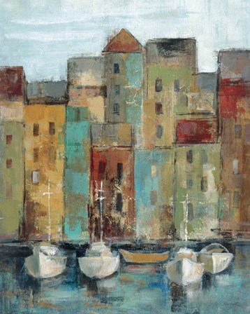 Old Town Port I by Silvia Vassileva art print