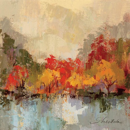 Fall Riverside II by Silvia Vassileva art print