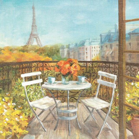 September in Paris by Danhui Nai art print