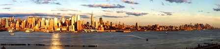 View of Manhattan from New Jersey by Panoramic Images art print