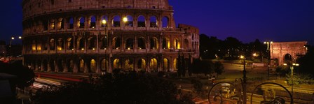 Italy, Rome, Colosseum by Panoramic Images art print