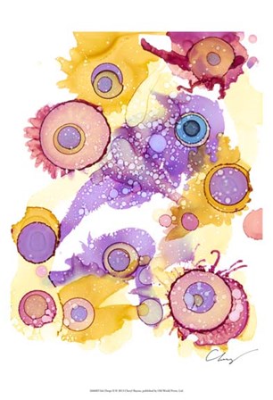 Ink Drops II by Cheryl Baynes art print