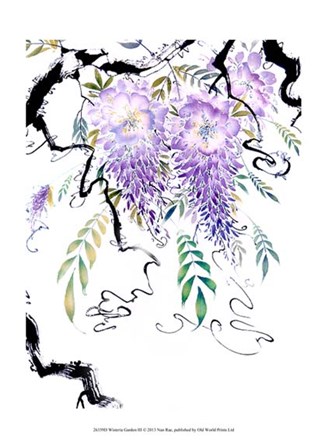 Wisteria Garden III by Nan Rae art print