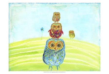 Owl Totem by Ingrid Blixt art print