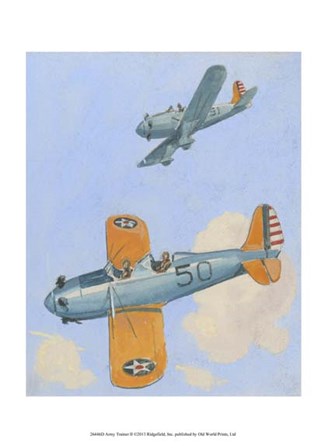 Army Trainer II art print