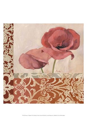 Portrait of Poppies by Marietta Cohen art print