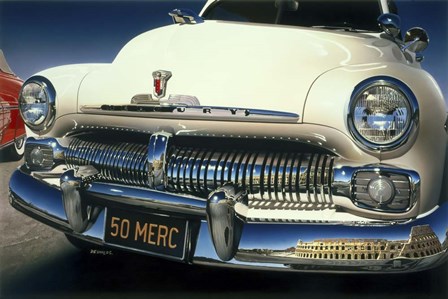 &#39;50 Ford Mercury by Graham Reynolds art print