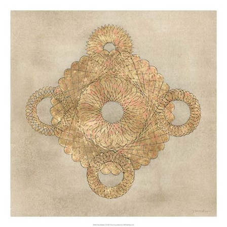 Solar Medallion I by Vanna Lam art print