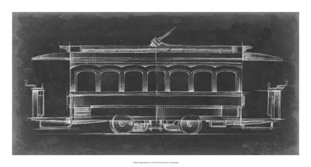 Vintage Street Car II by Ethan Harper art print