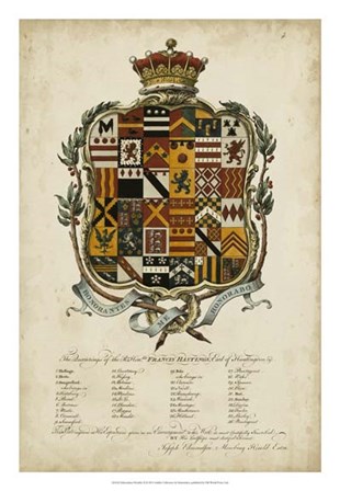 Edmondson Heraldry II by Paul Edmondson art print