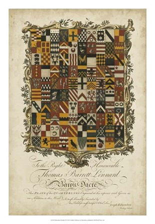 Edmondson Heraldry IV by Paul Edmondson art print