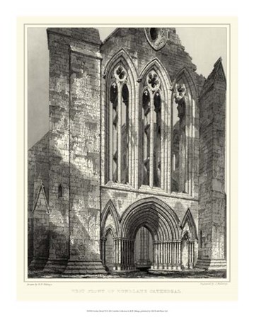 Gothic Detail VI by R W Billings art print
