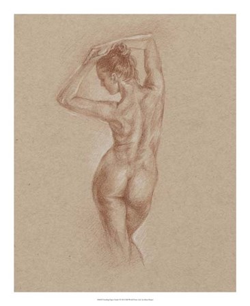 Standing Figure Study I by Ethan Harper art print