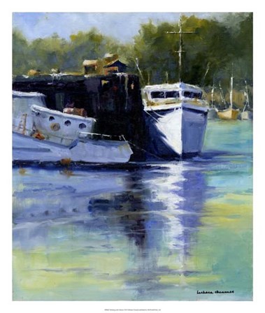 Morning at the Marina by Barbara Chenault art print