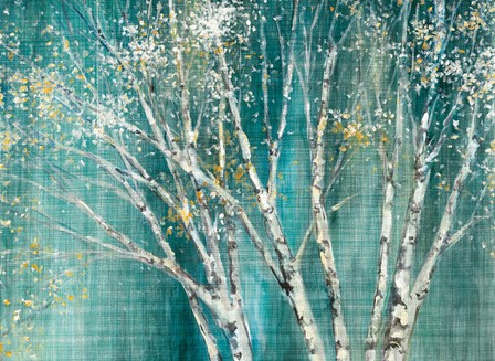 Blue Birch by Julia Purinton art print