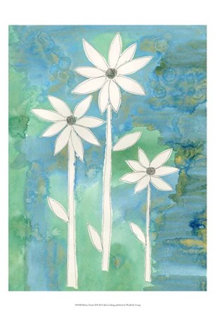 Dainty Daisies II by Alicia Ludwig art print