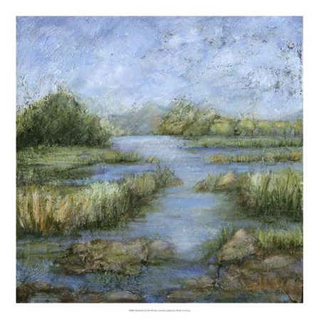 Marshland I by Beverly Crawford art print