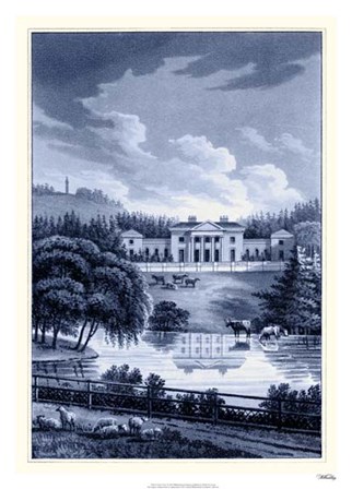 Estate View I by Humphrey Repton art print