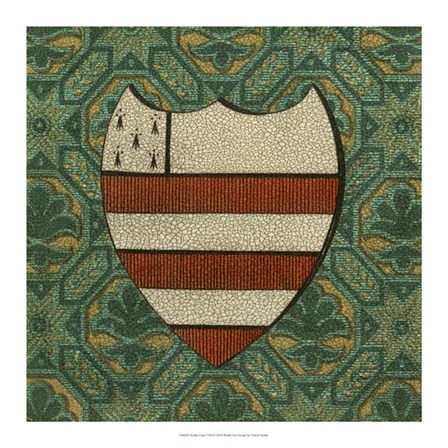 Noble Crest VIII by Vision Studio art print