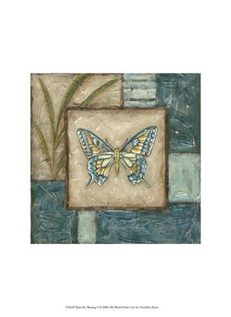 Butterfly Montage I by Chariklia Zarris art print