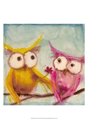 Hoos Smitten by Marabeth Quin art print