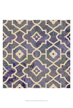 Morocco Tile III by Ricki Mountain art print