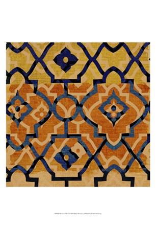 Morocco Tile V by Ricki Mountain art print