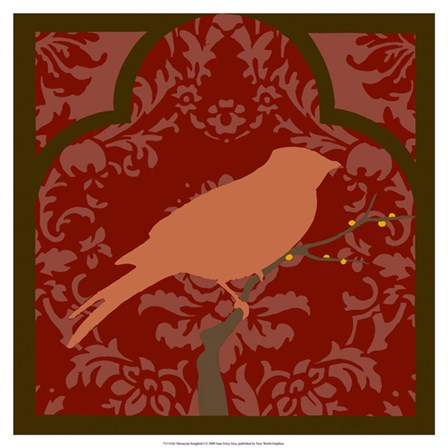 Moroccan Songbird I by June Erica Vess art print