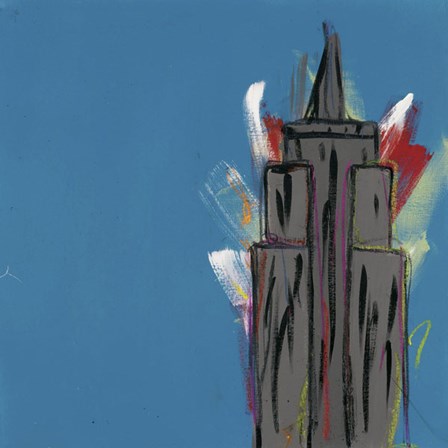 Empire State Building by Brian Nash art print