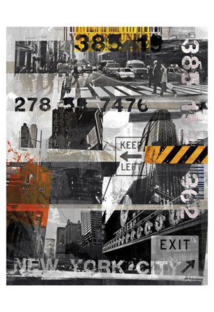 New York Style XI by Sven Pfrommer art print