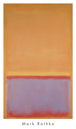 Untitled, 1954 by Mark Rothko art print