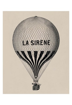 La Sirene by Vintage Reproduction art print