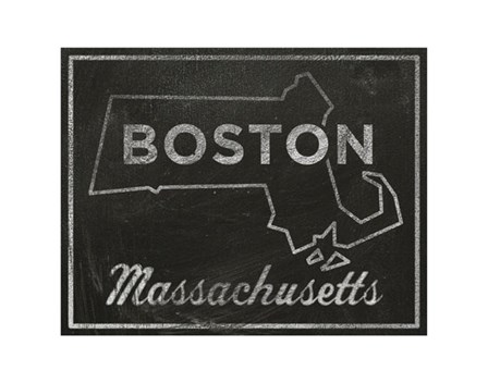 Boston, Massachusetts by John W. Golden art print