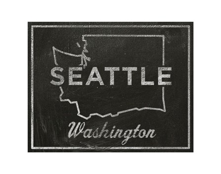 Seattle, Washington by John W. Golden art print