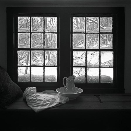 Window Seat Blizzard by Tom Artin art print