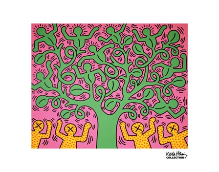 KH01 by Keith Haring art print