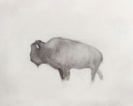 Buffalo (right) by Jacqueline Neuwirth art print