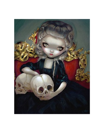 Les Vampires Les Cranes by Jasmine Becket-Griffith art print