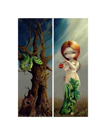 Eve and the Tree of Knowledge by Jasmine Becket-Griffith art print