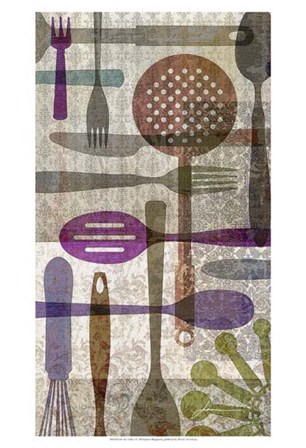 On the Table I by James Burghardt art print