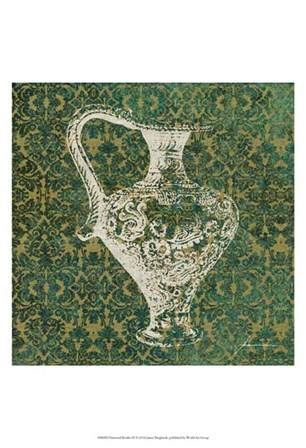 Patterned Bottles III by James Burghardt art print