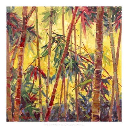 Bamboo Grove II by Nanette Oleson art print