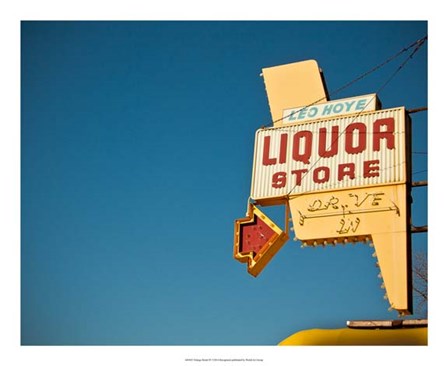 Vintage Retail IV by Recapturist art print